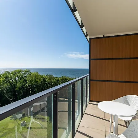 Aquamarina Prima With Sea View By Renters 아파트 미엥지즈드로예